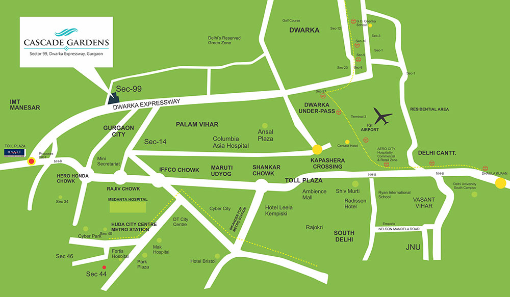 Location Sohna Gurgaon
